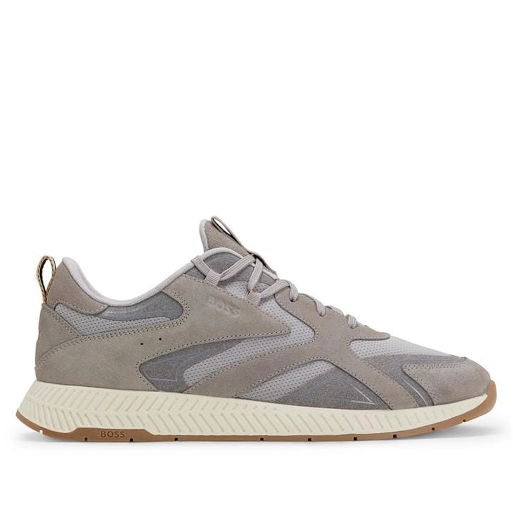 Hugo Boss Titanium Running Trainers - Grey